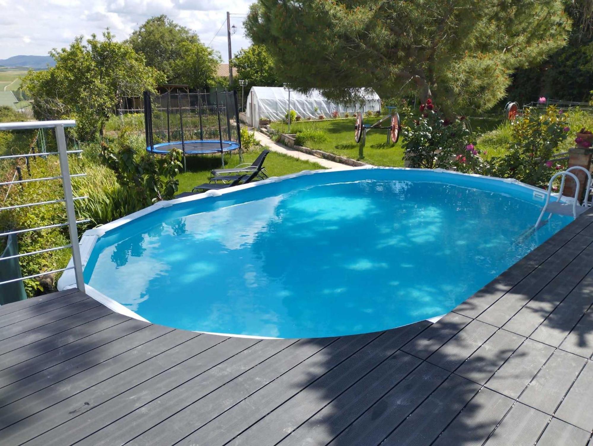 Casa Albaitar Con Piscina Y Sala De Juegos Azcona Exterior foto